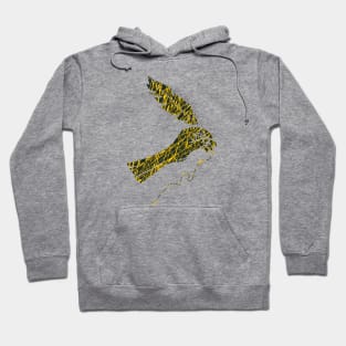 hand writing in scribble Hoodie